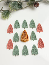 Load image into Gallery viewer, Christmas Tree Detailed Polymer Clay Cutter PCC1920