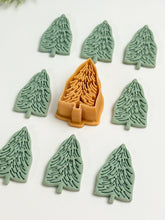 Load image into Gallery viewer, Christmas Tree Detailed Polymer Clay Cutter PCC1920