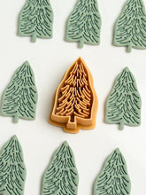 Load image into Gallery viewer, Christmas Tree Detailed Polymer Clay Cutter PCC1920