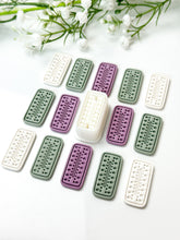 Load image into Gallery viewer, Detailed Rectangle Polymer Clay Cutter PCC1811