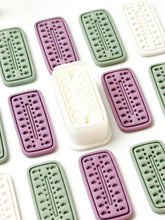 Load image into Gallery viewer, Detailed Rectangle Polymer Clay Cutter PCC1811