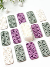Load image into Gallery viewer, Detailed Rectangle Polymer Clay Cutter PCC1811