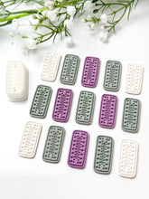 Load image into Gallery viewer, Detailed Rectangle Polymer Clay Cutter PCC1811