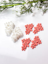 Load image into Gallery viewer, Floral Cluster Polymer Clay Cutter PCC1817