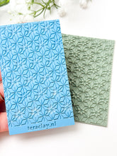Load image into Gallery viewer, Floral Japanese Rubber Texture Mat for Polymer Clay