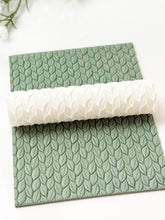 Load image into Gallery viewer, Knitted Leaves Texture Roller