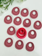 Load image into Gallery viewer, Detailed Round Donut Polymer Clay Cutter PCC1873