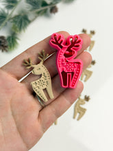 Load image into Gallery viewer, Deer Folk Art Polymer Clay Cutter PCC1872