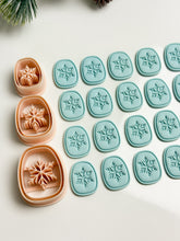 Load image into Gallery viewer, Snowflake Frame Polymer Clay Cutter PCC1902