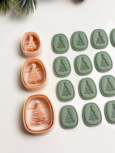 Load image into Gallery viewer, Christmas Tree Frame Polymer Clay Cutter PCC1917