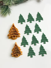 Load image into Gallery viewer, Wavy Christmas Tree Polymer Clay Cutter PCC1904