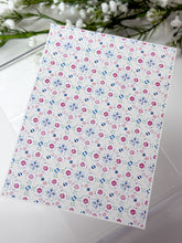 Load image into Gallery viewer, Transfer Paper 612 Spring Pattern #3 | Image Water Transfer
