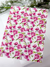 Load image into Gallery viewer, Transfer Paper 622 Red Florals | Image Water Transfer