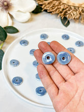 Load image into Gallery viewer, Greek Ceramic Beads Donut 2pcs
