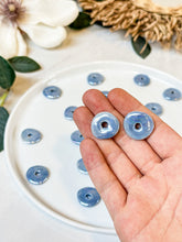Load image into Gallery viewer, Greek Ceramic Beads Donut 2pcs