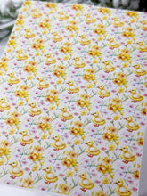 Load image into Gallery viewer, Transfer Paper 629 Easter Ducks | Image Water Transfer