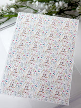 Load image into Gallery viewer, Transfer Paper 630 Easter Bunnies | Image Water Transfer