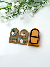 Load image into Gallery viewer, Bookshelf Arch Double Polymer Clay Cutter PCC1819