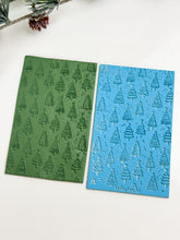 Load image into Gallery viewer, Christmas Trees Texture Mat for Polymer Clay