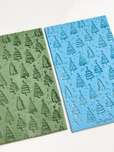 Load image into Gallery viewer, Christmas Trees Texture Mat for Polymer Clay