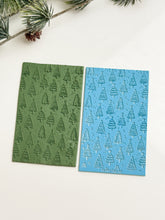 Load image into Gallery viewer, Christmas Trees Texture Mat for Polymer Clay