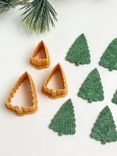 Load image into Gallery viewer, Christmas Tree Wavy Polymer Clay Cutter PCC1919