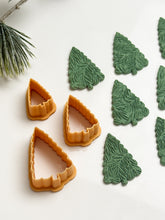 Load image into Gallery viewer, Christmas Tree Wavy Polymer Clay Cutter PCC1919