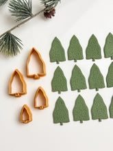 Load image into Gallery viewer, Organic Christmas Tree Polymer Clay Cutter PCC1887