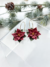 Load image into Gallery viewer, The Poinsettia Flowers (also in silver)