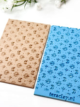 Load image into Gallery viewer, Moon & Stars Rubber Texture Mat for Polymer Clay