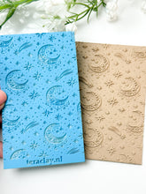 Load image into Gallery viewer, Fantasy Moon Rubber Texture Mat for Polymer Clay