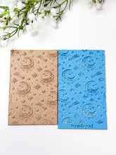 Load image into Gallery viewer, Fantasy Moon Rubber Texture Mat for Polymer Clay