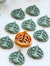Load image into Gallery viewer, Folk Art Christmas Ball Ornament Polymer Clay Cutter PCC1877