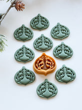 Load image into Gallery viewer, Folk Art Christmas Ball Ornament Polymer Clay Cutter PCC1877