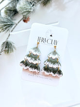 Load image into Gallery viewer, The Snowy Triple Christmas Trees (also in silver)