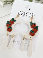 Load image into Gallery viewer, The Pumpkin Moon Dangles (also in silver)
