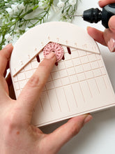 Load image into Gallery viewer, 3D Printed Precision Earring Drill Guide Tool