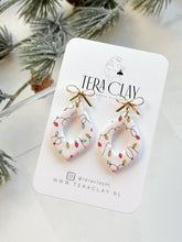 Load image into Gallery viewer, The Christmas Lights Bow Donuts (also in silver)