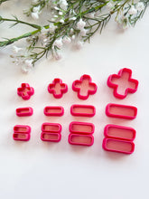 Load image into Gallery viewer, Plus, Minus, Equals Symbol "+, -, =" Polymer Clay Cutters PCC1929