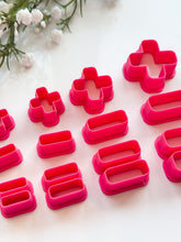 Load image into Gallery viewer, Plus, Minus, Equals Symbol "+, -, =" Polymer Clay Cutters PCC1929