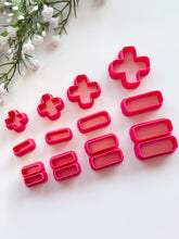 Load image into Gallery viewer, Plus, Minus, Equals Symbol "+, -, =" Polymer Clay Cutters PCC1929