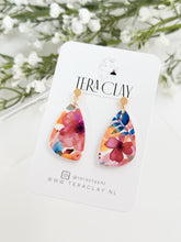 Load image into Gallery viewer, The Red Flower Organic Triangles (also in silver)