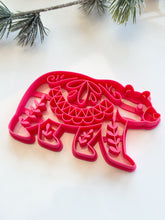 Load image into Gallery viewer, Bear Folk Art Trinket Dish/Coaster Clay Cutter PCC1867
