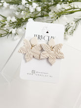 Load image into Gallery viewer, The Duo Leafy Dangles (also in silver)