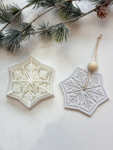 Load image into Gallery viewer, Snowflake #6 Christmas Tree Ornament Polymer Clay Cutter PCC1898