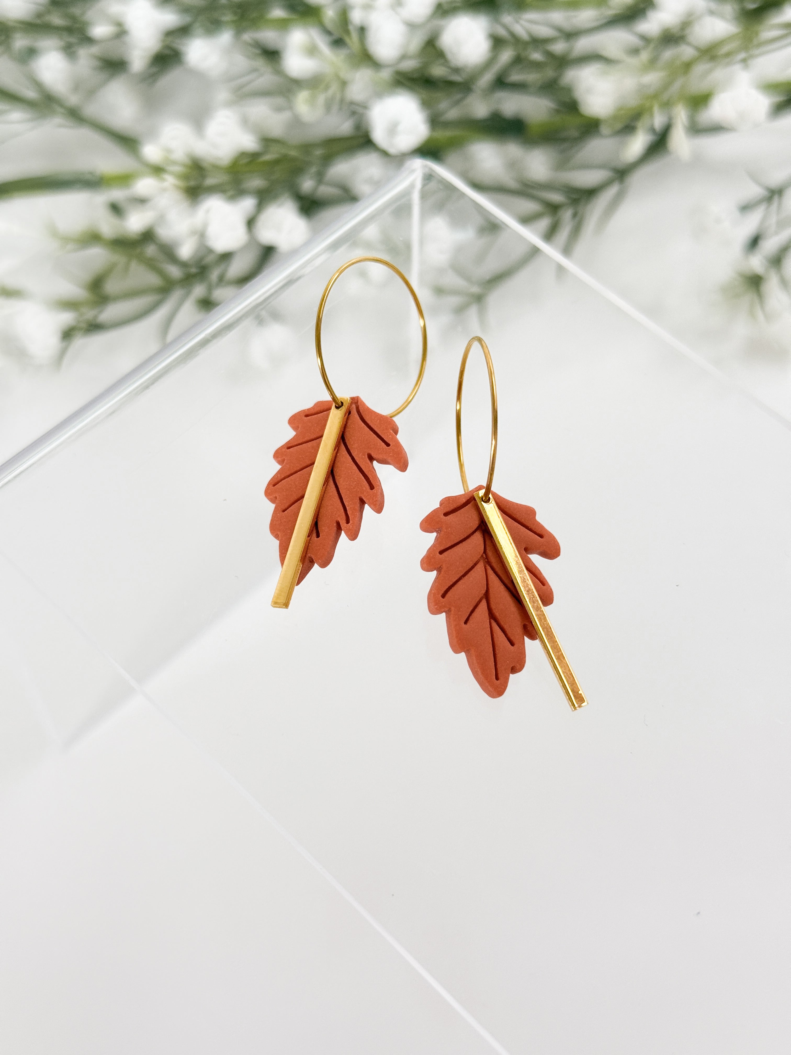 TERRACOTTA HOOPS - GOLD
