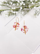 Load image into Gallery viewer, The Maple Leaf Round Hoops (also in silver)