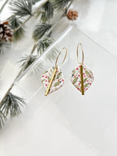 Load image into Gallery viewer, The Holly Berry Diamond Hoops