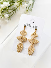 Load image into Gallery viewer, The Buttercream Triple Dangles