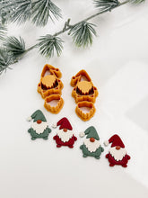 Load image into Gallery viewer, Gnome Set Christmas Polymer Clay Cutters 2025
